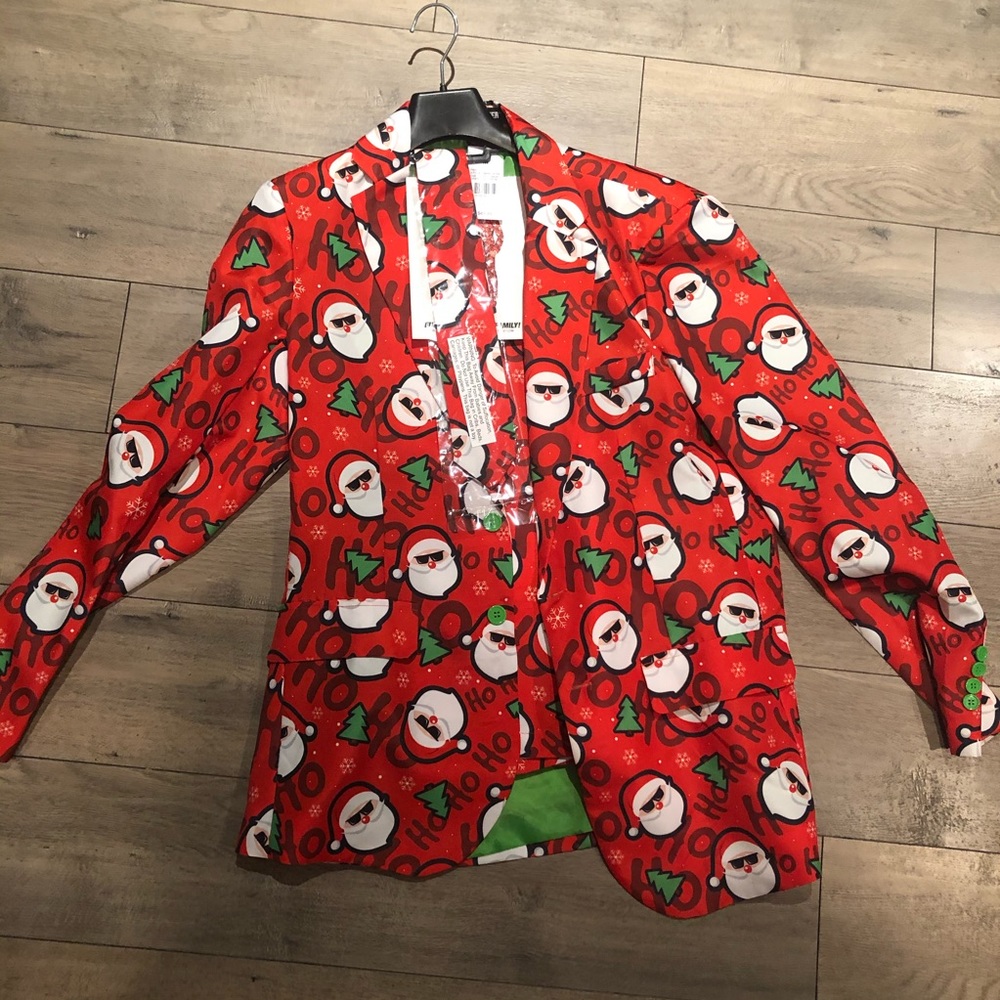 Santa Christmas Suit Mens Medium